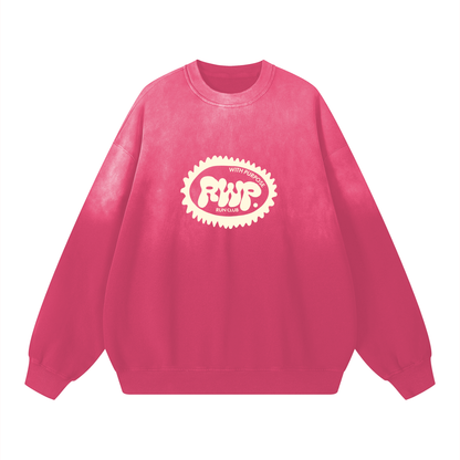 Sunfade Drop-Shoulder Cotton Sweatshirt