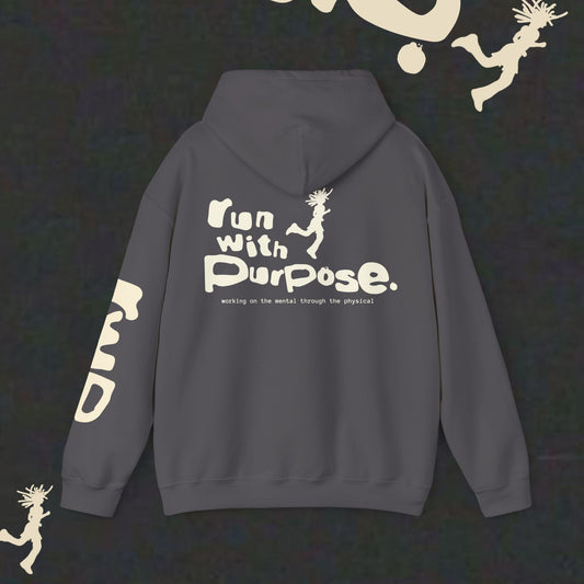 RWP Unisex Hoodie in Charcoal
