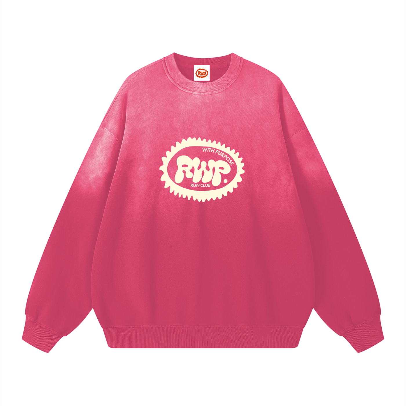 Sunfade Drop-Shoulder Cotton Sweatshirt