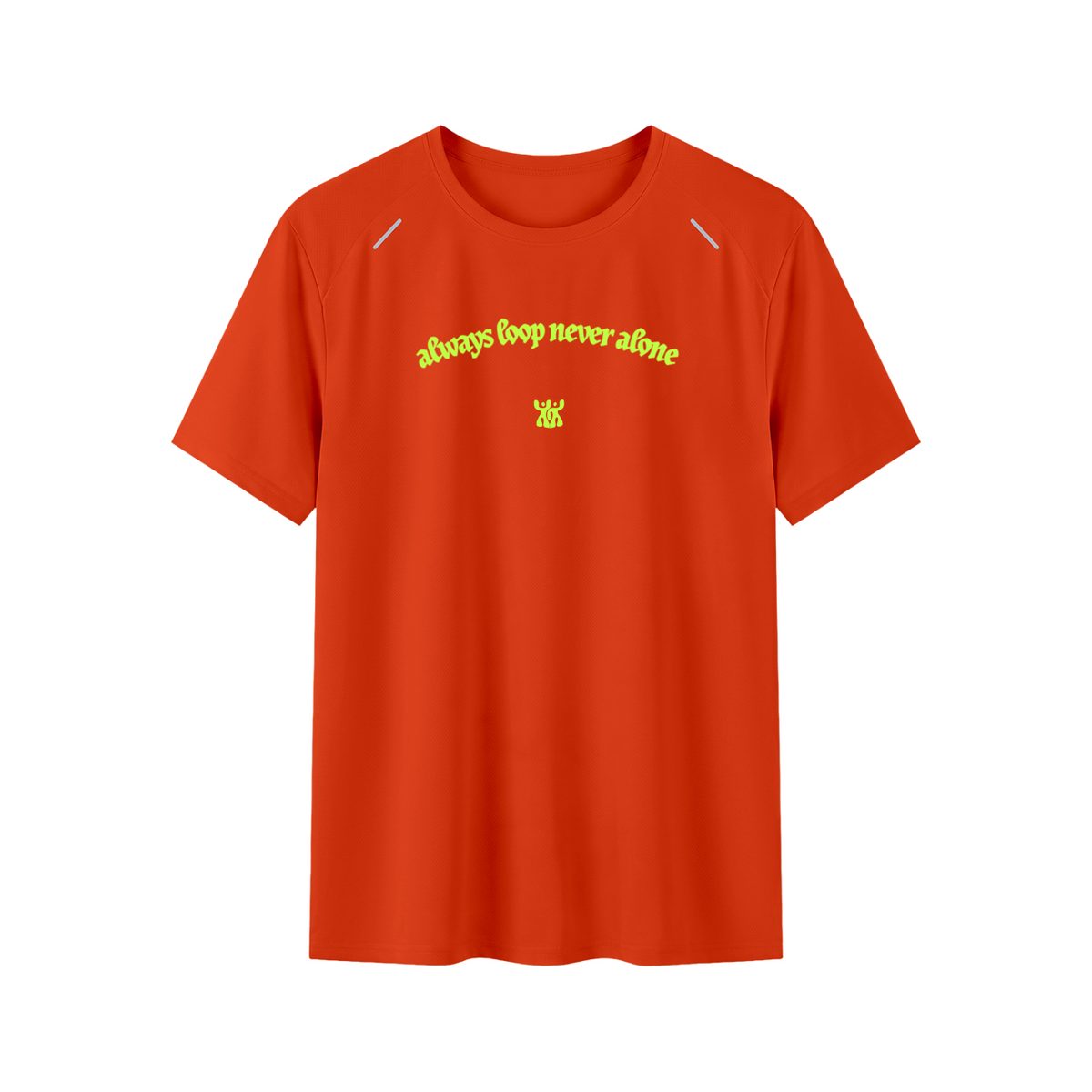 Light up the Dark Reflective Tee (Orange)