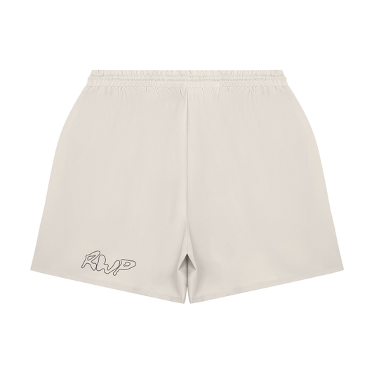 ALNA Running Shorts with lining in Khaki (Unisex)