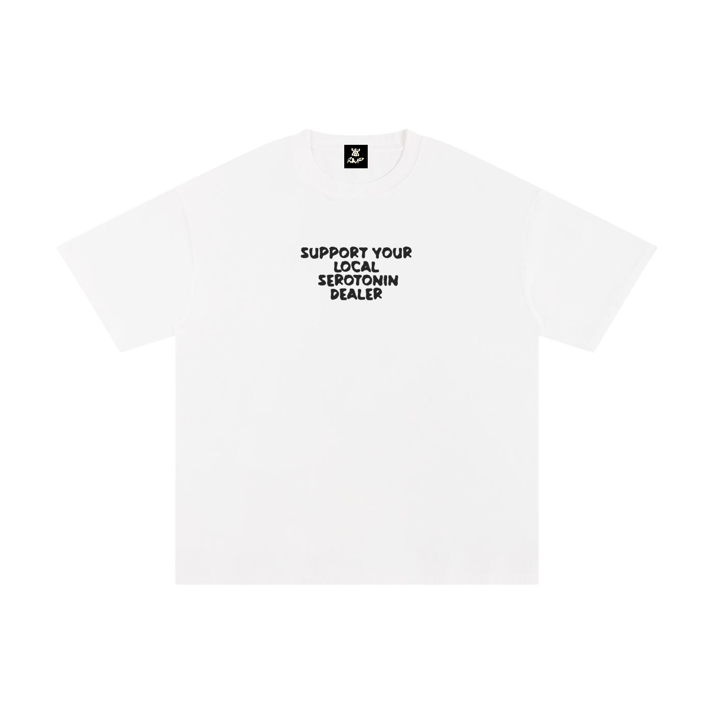 Serotonin Dealer Tee in White (Unisex)