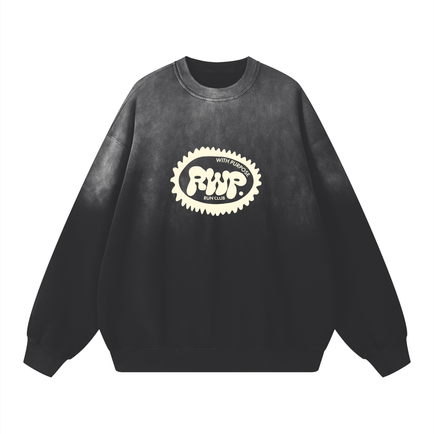 Sunfade Drop-Shoulder Cotton Sweatshirt