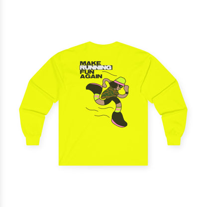 Safety Neon Unisex Ultra Cotton Long Sleeve Tee (Colour Options)