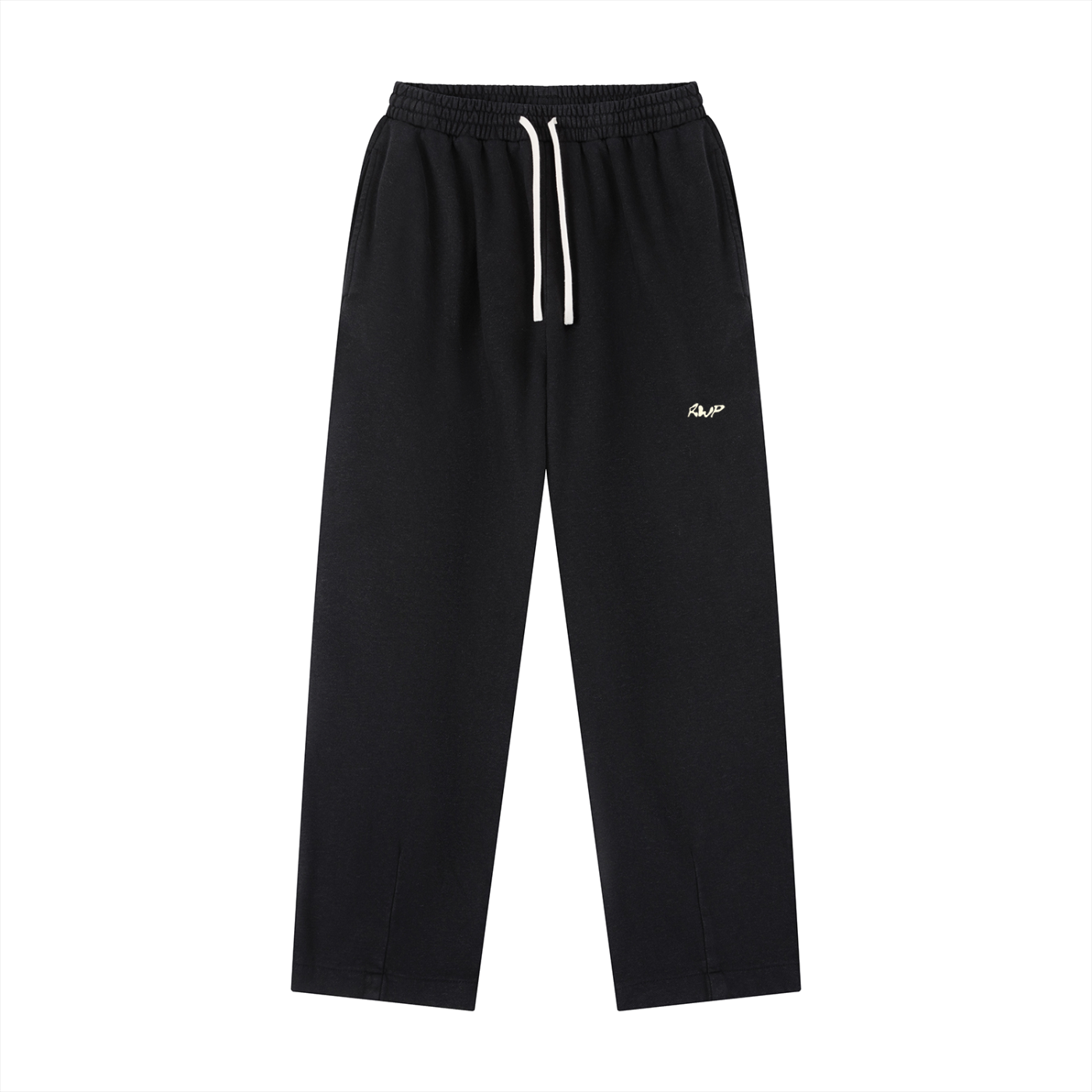 Apollo Vintage Washed Drawstring Sweatpants in Black (Womens)
