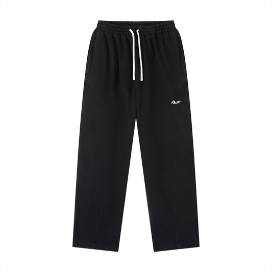 Apollo Vintage Washed Drawstring Sweatpants in Black (Womens)