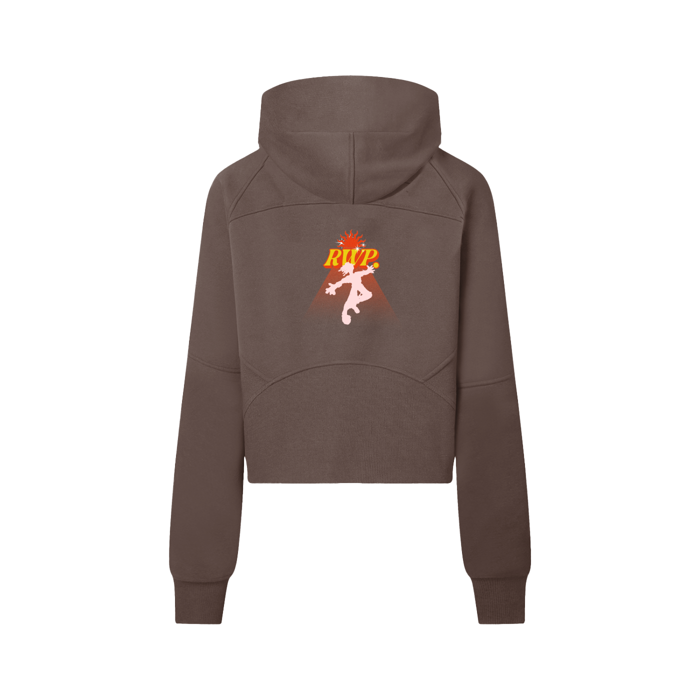 Cropped Half-Zip Hoodie