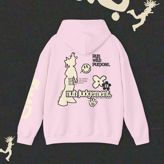 RWP Unisex Hoodie Judge in Pink