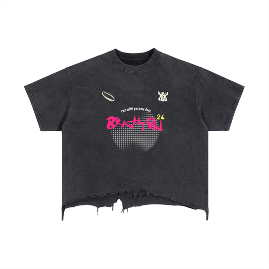 BRIGHTON VINTAGE WASH DISTRESS TEE