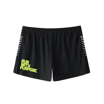 Side-Stripe Performance Short Shorts