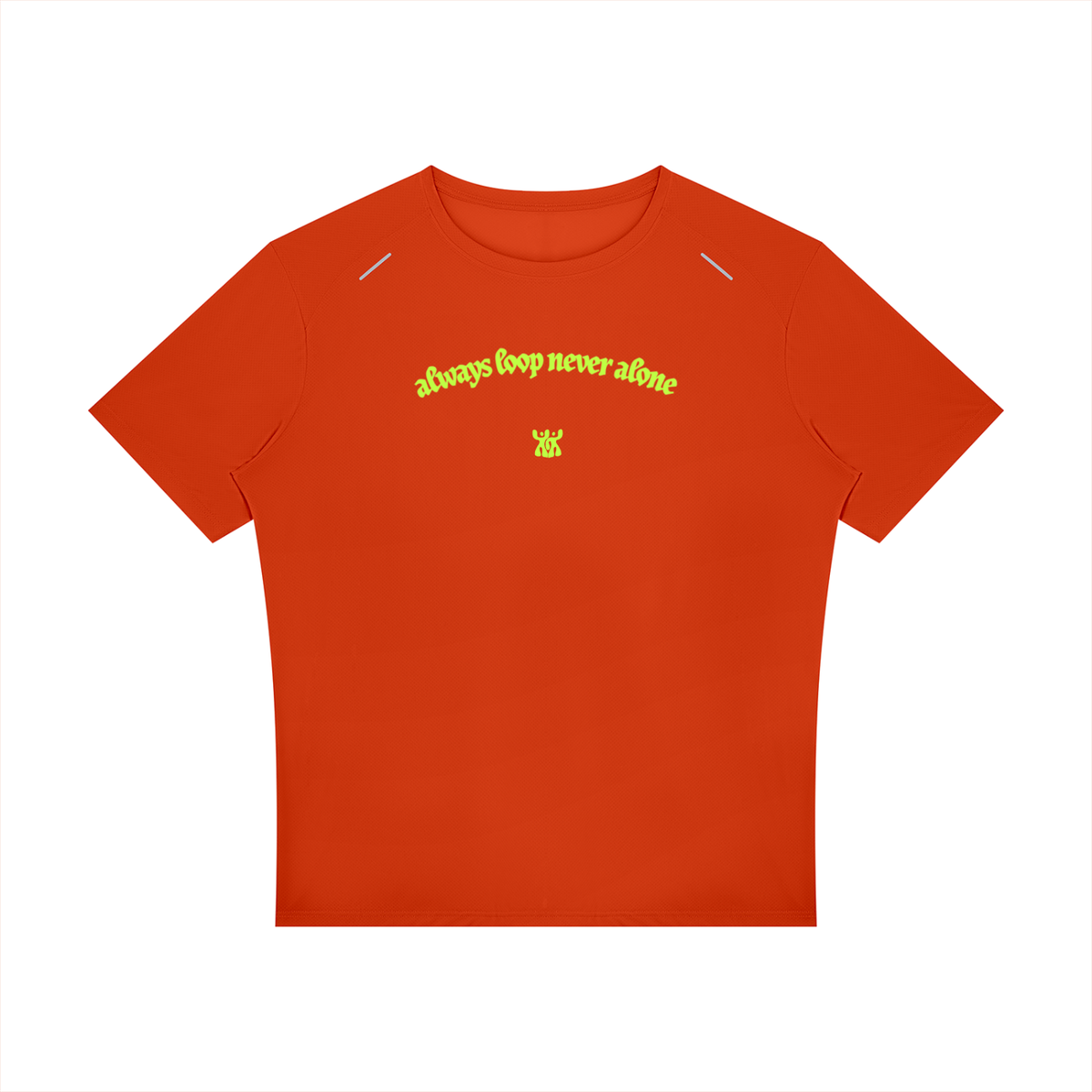 Light up the Dark Reflective Tee (Orange)