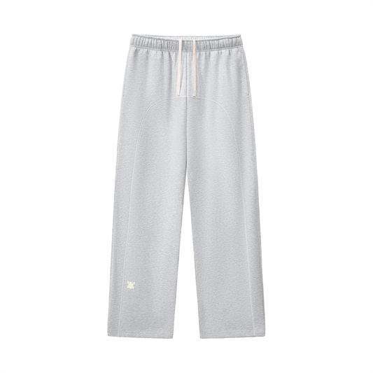 ALNA Contrast-Stitched Fleece Sweatpants (Unisex)