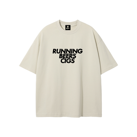 Run Beer Cig Tee (Unisex)
