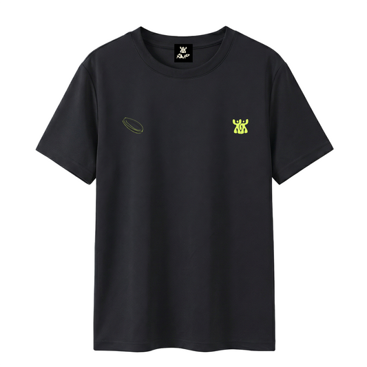 Moisture Wicking  RWP Lightweight Logo Tee in Black (Unisex)