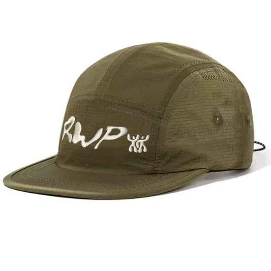 Embroidered Adjustable RWP Hat in Army Green