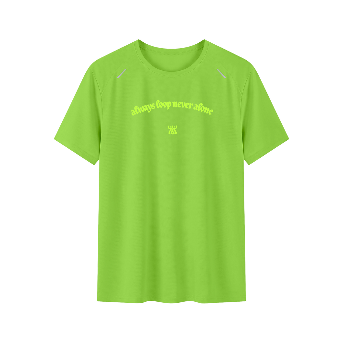 Light up the Dark Reflective Tee (Green)