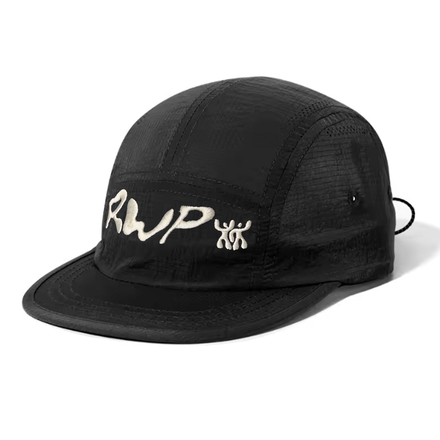 Embroidered Adjustable RWP Hat in Black