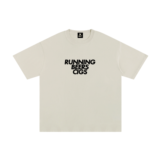 Run Beer Cig Tee (Unisex)