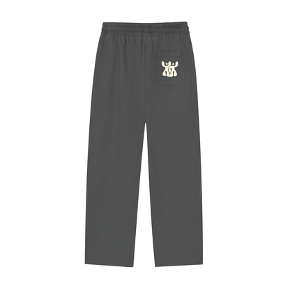 Reflection Striped Straight-Leg Sweatpants