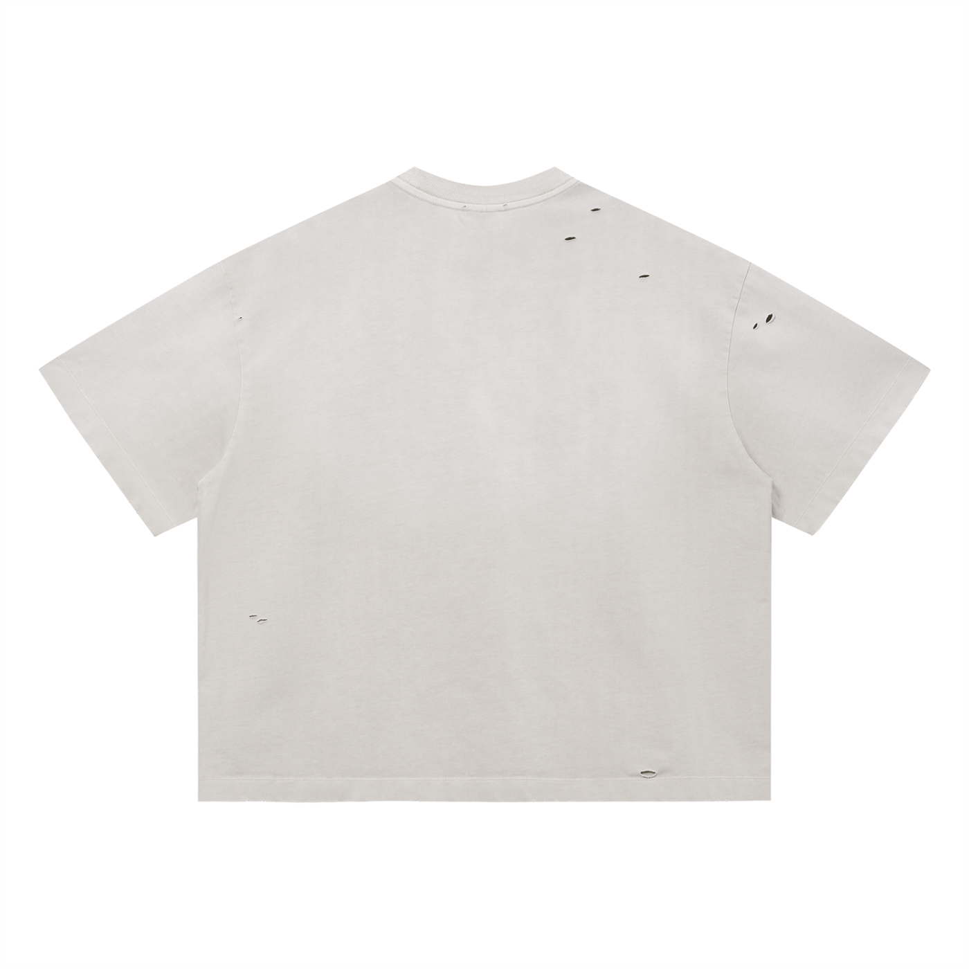 Pegasus Run Free Distress Tee in Cement (Unisex)