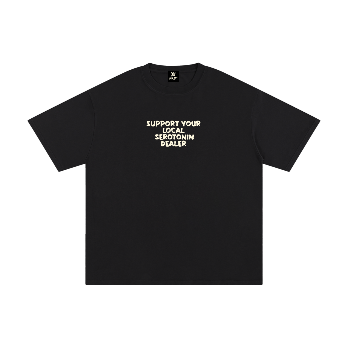 Serotonin Dealer Tee in Black (Unisex)
