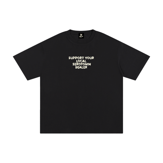 Serotonin Dealer Tee in Black (Unisex)