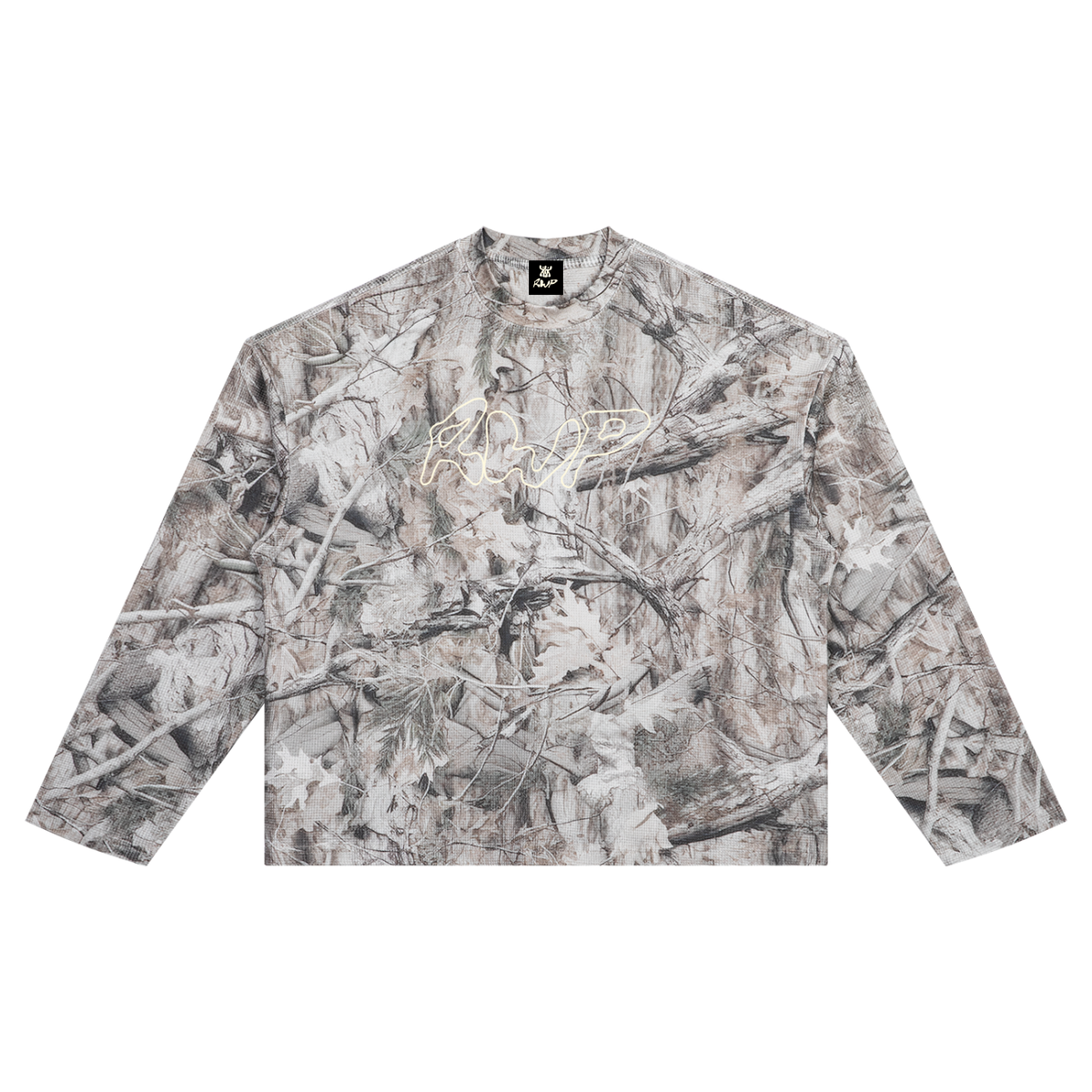 ALNA Camo Waffle Long Sleeve