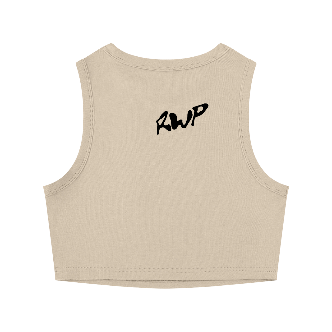 Pegasus Fly Crop Tank Top in Sand (Womens)