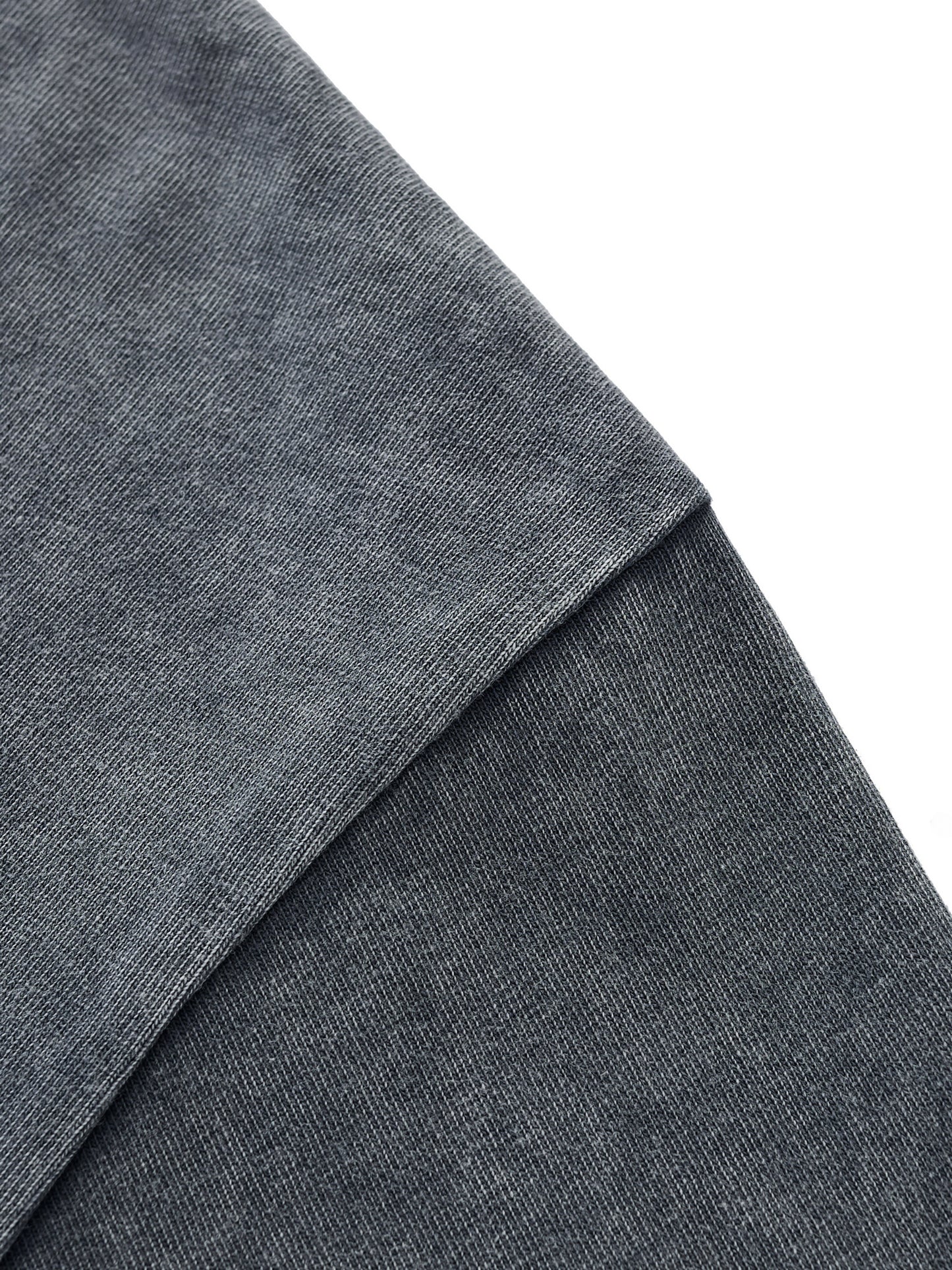 Snow Wash Raw-Hem Boxy T-shirt